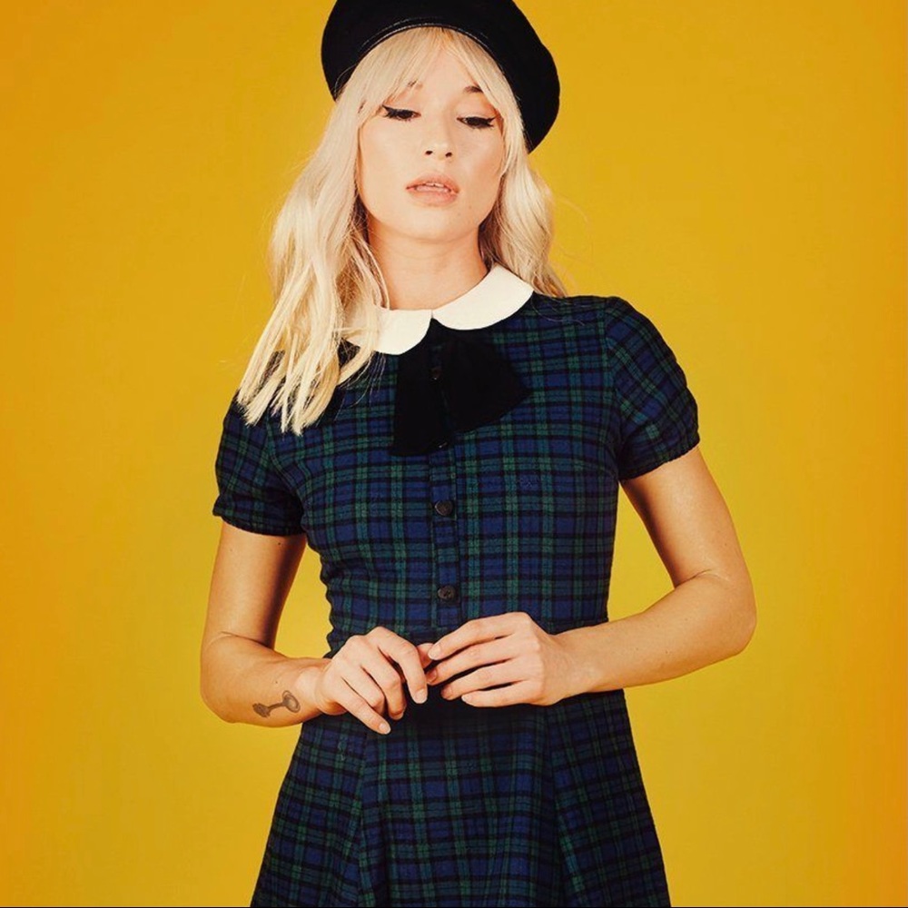 HOLD | Valfre Plaid Schoolgirl Dress